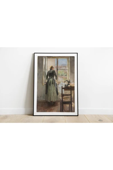 Pegziz Fritz Von Uhde Sanatsal Duvar Dekorasyon Poster 60x90cm. ürün görseli 1
