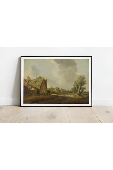Pegziz Jan Van Goyen Sanatsal Duvar Dekorasyon Poster 60x90cm. ürün görseli 1