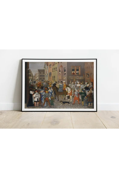 Pegziz Sanatsal Duvar Dekorasyon Poster 60x90cm. ürün görseli 1
