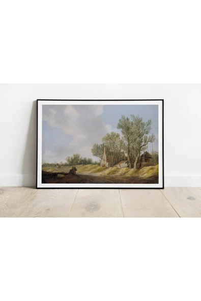 Pegziz Jan Van Goyen Sanatsal Duvar Dekorasyon Poster 60x90cm. ürün görseli 1