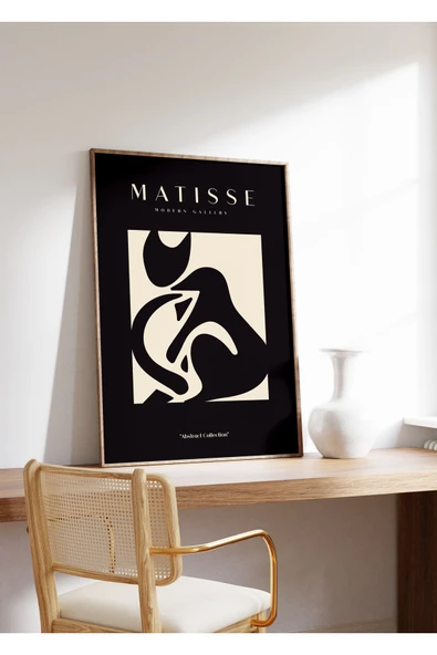 Pegziz Minimalist Sanatsal Matisse Duvar Dekor Posteri 60x90cm. ürün görseli 1