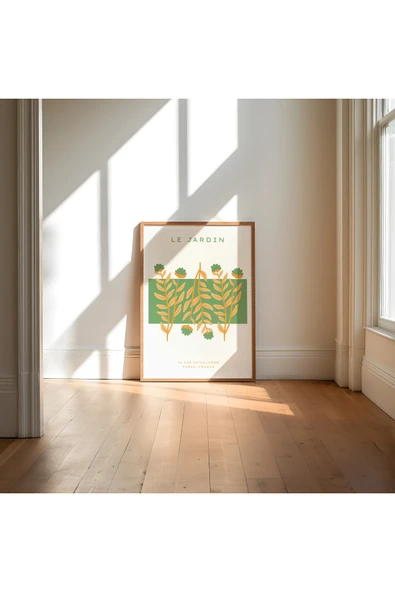 Pegziz Sanatsal Çiçek Duvar Dekor Posteri 60x90cm. ürün görseli 1