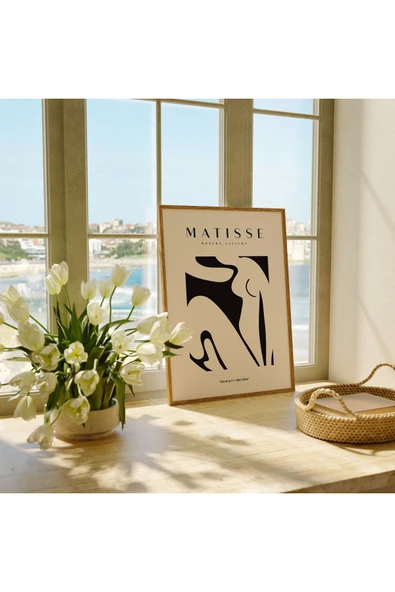 Pegziz Minimalist Sanatsal Matisse Duvar Dekor Posteri 60x90cm. ürün görseli 1