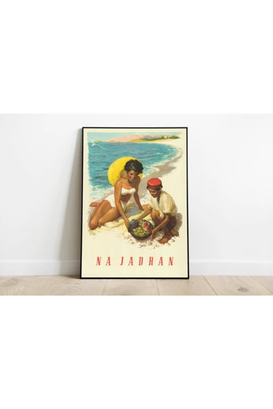 Pegziz Yugoslavya Sanatsal Duvar Dekorasyon Poster 60x90cm. ürün görseli 1
