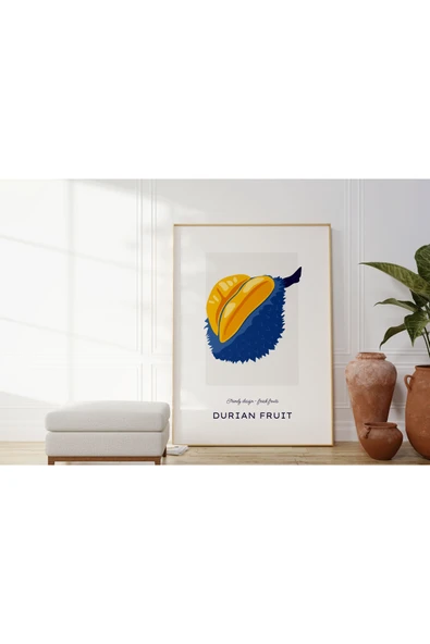 Pegziz Tropikal Meyve Sanatsal Poster 50x70 Cm ürün görseli 1