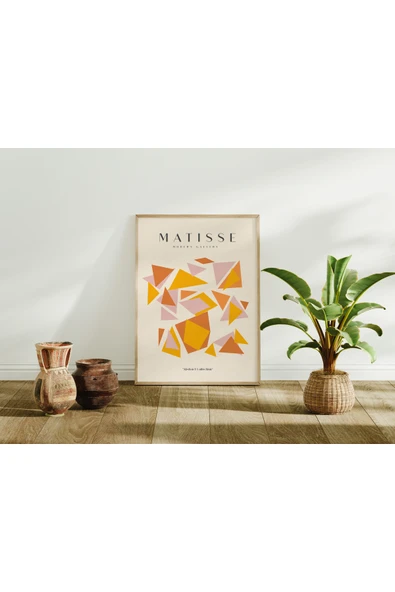Pegziz Minimalist Sanatsal Matisse Duvar Dekor Posteri 60x90cm. ürün görseli 1