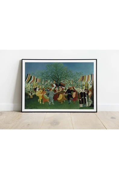 Pegziz Henri Rousseau Sanatsal Duvar Dekorasyon Poster 60x90cm. ürün görseli 1