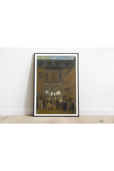 Pegziz Adriaensz Berckheyde Sanatsal Duvar Dekorasyon Poster 60x90cm. ürün görseli 1