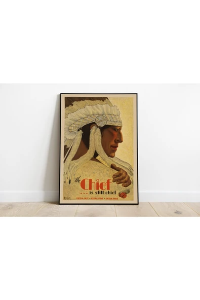 Pegziz Amerika Santa Fe Vintage Sanatsal Poster 50x70cm. ürün görseli 1