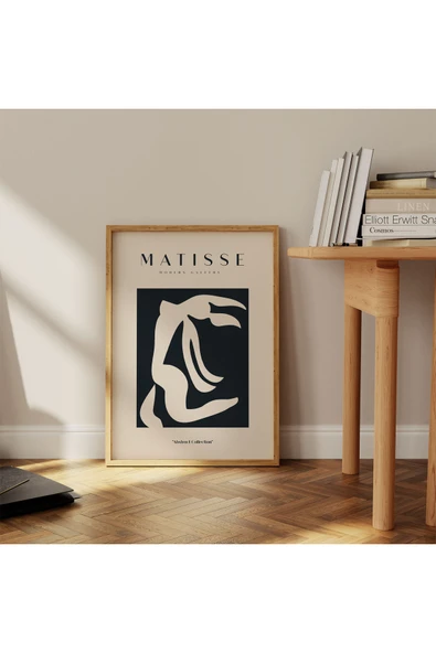 Pegziz Minimalist Sanatsal Matisse Duvar Dekor Posteri 60x90cm. ürün görseli 1