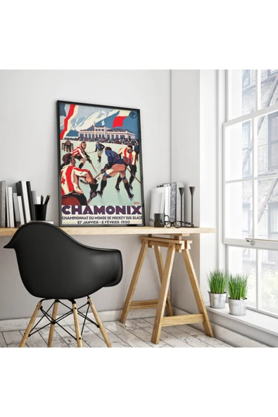 Pegziz Fransa Vintage Sanatsal Poster 40x50cm. ürün görseli 1