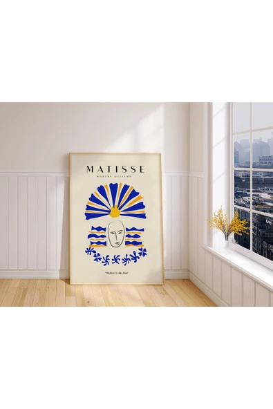 Pegziz Minimalist Sanatsal Matisse Duvar Dekor Posteri 60x90cm. ürün görseli 1