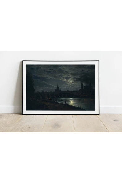 Pegziz Johan Christian Sanatsal Duvar Dekorasyon Poster 60x90cm. ürün görseli 1