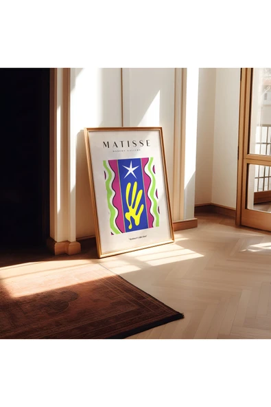 Pegziz Minimalist Sanatsal Matisse Duvar Dekor Posteri 60x90cm. ürün görseli 1