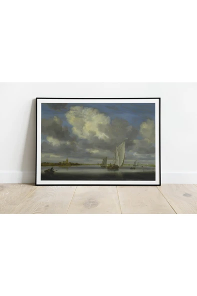 Pegziz Salomon Van Ruysdael Sanatsal Duvar Dekorasyon Poster 60x90cm. ürün görseli 1