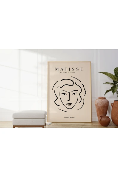 Pegziz Minimalist Sanatsal Matisse Duvar Dekor Posteri 60x90cm. ürün görseli 1