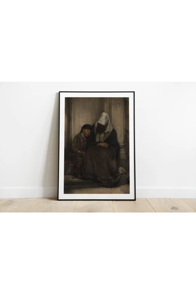 Pegziz Angilbert Gobel Sanatsal Duvar Dekorasyon Poster 60x90cm. ürün görseli 1