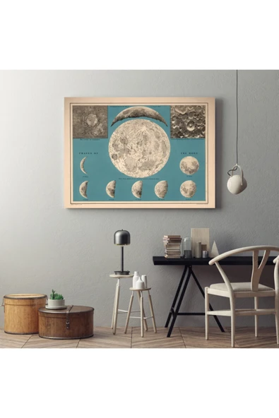 Pegziz Astronomi Ve Uzay Bilimleri Sanatsal Duvar Dekorasyon Poster 60x90cm. ürün görseli 1