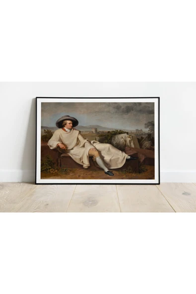 Pegziz Johann Heinrich Sanatsal Duvar Dekorasyon Poster 60x90cm. ürün görseli 1
