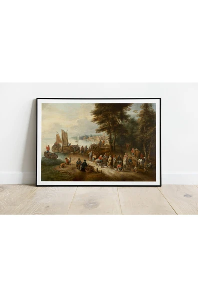 Pegziz Theobald Michau Sanatsal Duvar Dekorasyon Poster 60x90cm. ürün görseli 1