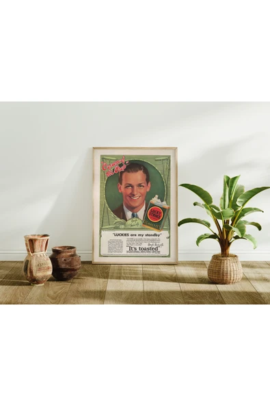 Pegziz Dekoratif Vintage Reklam Afişi Poster 50x70cm. ürün görseli 1