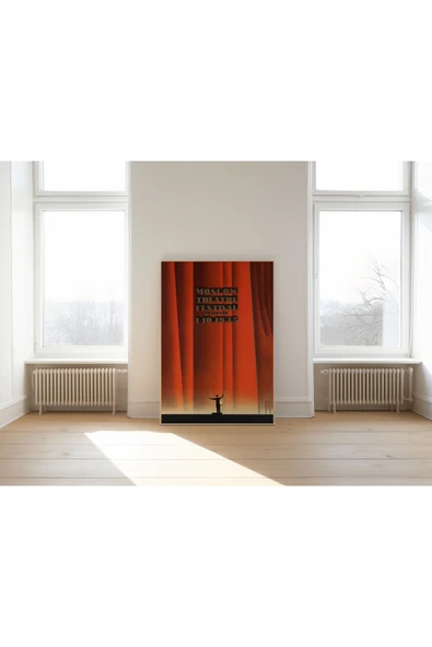 Pegziz Moskova Tiyatrosu Reklam Afiş Dekoratif Sanatsal Poster 50x70cm. ürün görseli 1