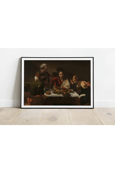 Pegziz Caravaggio Sanatsal Duvar Dekorasyon Poster 60x90cm. ürün görseli 1