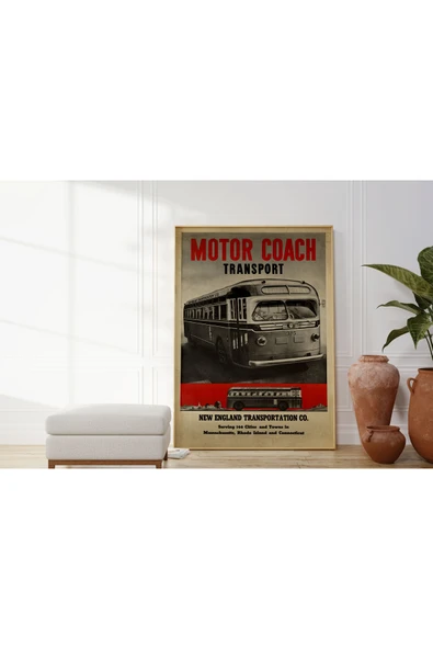 Pegziz Dekoratif Vintage Reklam Afişi Poster 60x90cm. ürün görseli 1