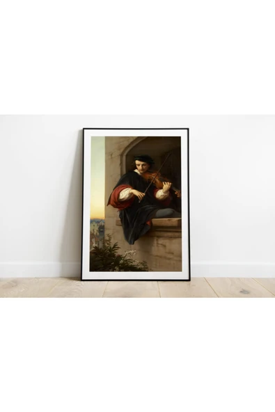 Pegziz Edward Von Steinle Sanatsal Duvar Dekorasyon Poster 60x90cm. ürün görseli 1
