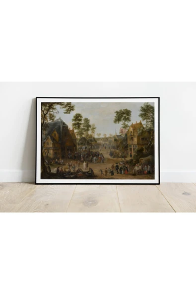 Pegziz Andriaen Van Stalbemt Sanatsal Duvar Dekorasyon Poster 60x90cm. ürün görseli 1