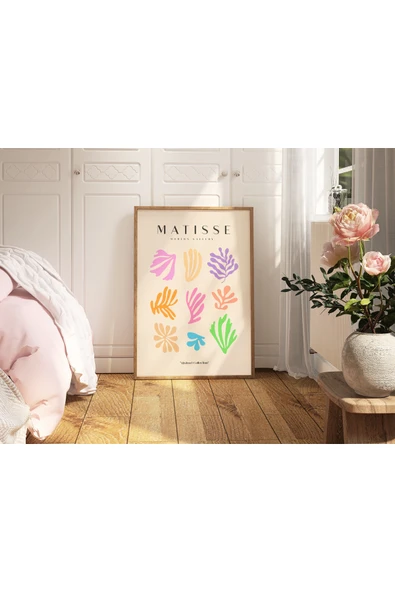 Pegziz Minimalist Sanatsal Matisse Duvar Dekor Posteri 60x90cm. ürün görseli 1