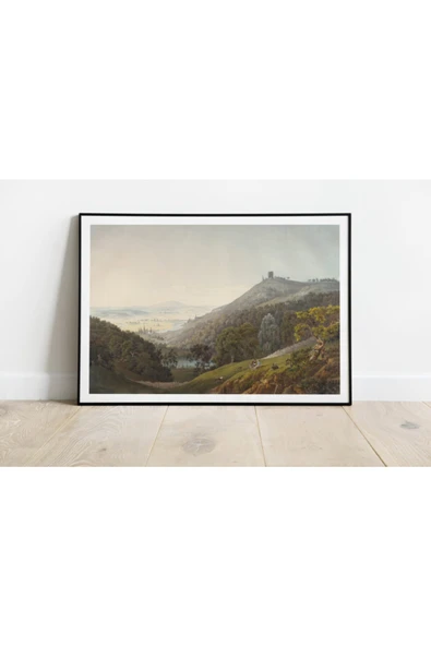 Pegziz Friedrich Christian Sanatsal Duvar Dekorasyon Poster 60x90cm. ürün görseli 1