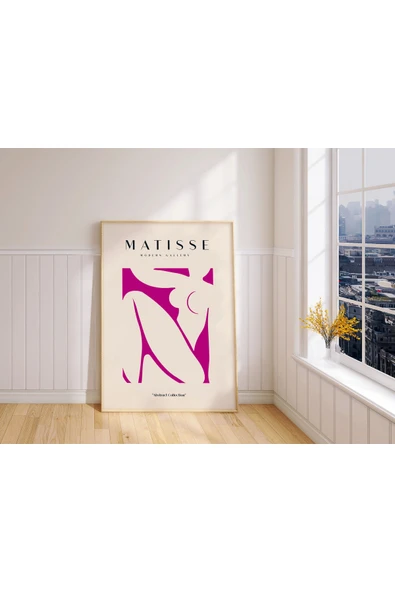Pegziz Minimalist Sanatsal Matisse Duvar Dekor Posteri 60x90cm. ürün görseli 1