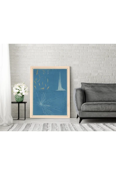 Pegziz Astronomi Ve Uzay Bilimleri Sanatsal Duvar Dekorasyon Poster 60x90cm. ürün görseli 1