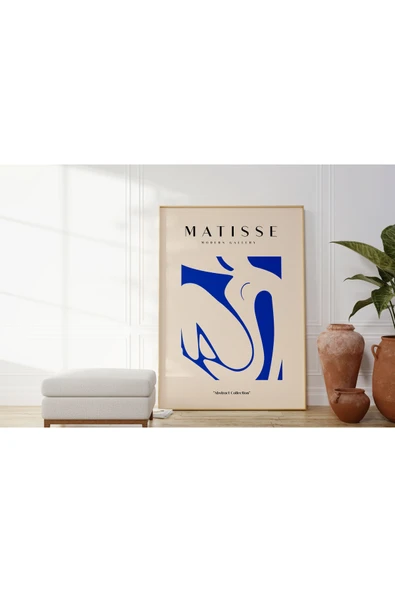 Pegziz Minimalist Sanatsal Matisse Duvar Dekor Posteri 60x90cm. ürün görseli 1