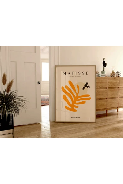 Pegziz Minimalist Sanatsal Matisse Duvar Dekor Posteri 60x90cm. ürün görseli 1