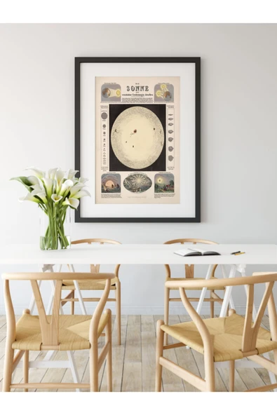 Pegziz Astronomi Ve Uzay Bilimleri Sanatsal Duvar Dekorasyon Poster 60x90cm. ürün görseli 1