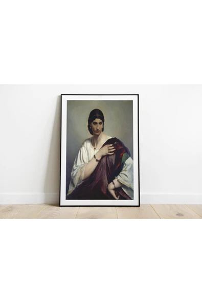 Pegziz Anselm Feuerbach Sanatsal Duvar Dekorasyon Poster 60x90cm. ürün görseli 1
