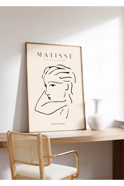 Pegziz Minimalist Sanatsal Matisse Duvar Dekor Posteri 60x90cm. ürün görseli 1