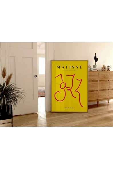 Pegziz Minimalist Sanatsal Matisse Duvar Dekor Posteri 60x90cm. ürün görseli 1