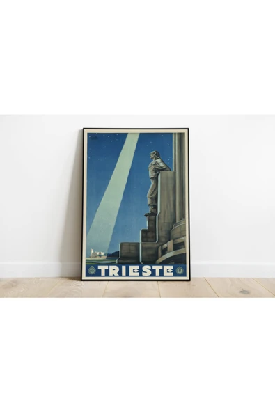 Pegziz Italya Vintage Sanatsal Poster 60x90cm. ürün görseli 1