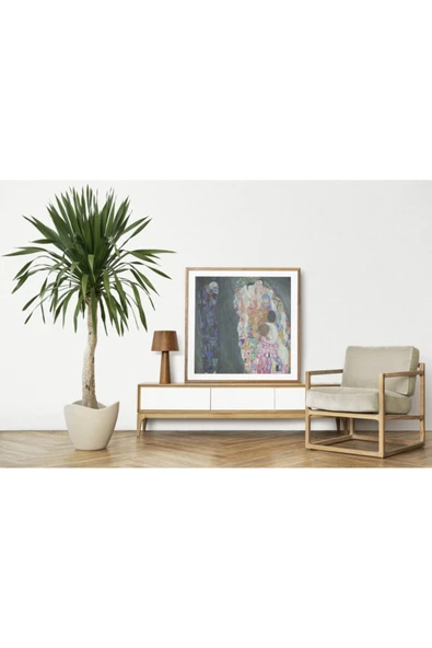 Pegziz Gustav Klimt Sanatsal Duvar Dekorasyon Poster 60x90cm. ürün görseli 1