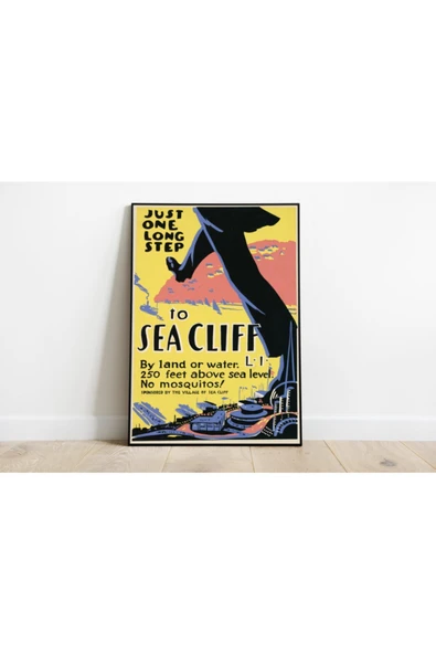 Pegziz Amerika Vintage Sanatsal Poster 60x90cm. ürün görseli 1
