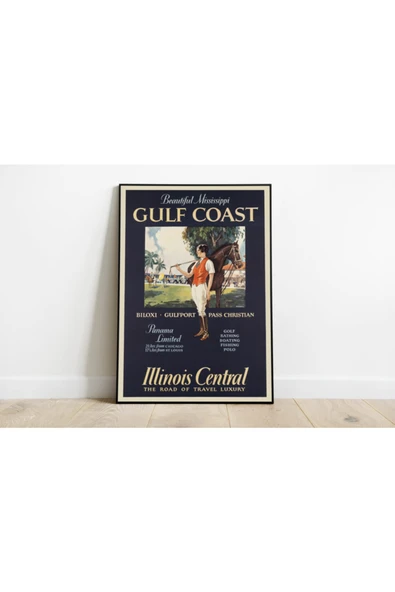 Pegziz Amerika Vintage Sanatsal Poster 60x90cm. ürün görseli 1