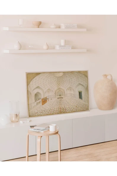Pegziz Hamam Sanatsal Resim Banyo Dekor Kanvas Tablo ürün görseli 1