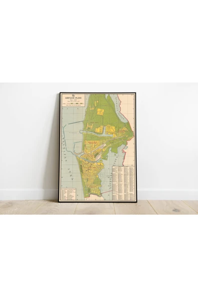 Pegziz Letonya Haritası Sanatsal Duvar Dekorasyon Poster 60x90cm. ürün görseli 1