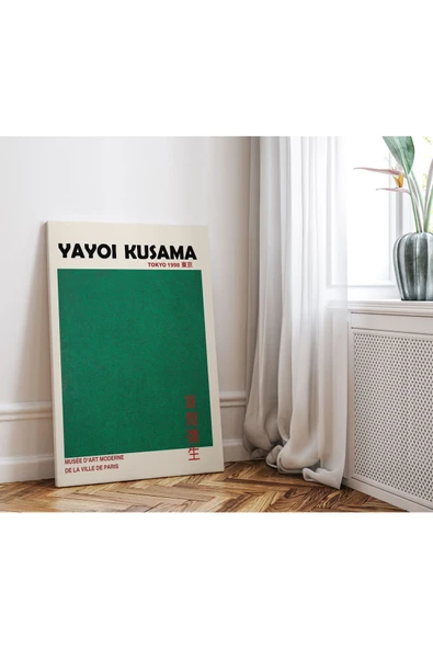 Pegziz Oda Dekorasyon Modern Kanvas Tablo Yayoi Kusama Sanatsal Tablo Salon Dekorasyonu Duvar Tablosu ürün görseli 1