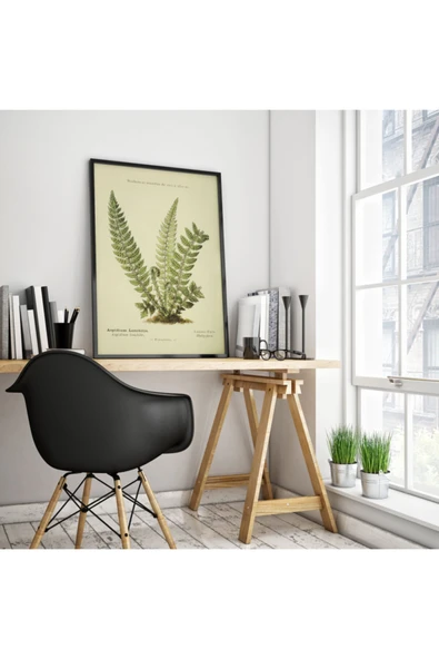 Pegziz Çiçek Vintage Sanatsal Poster 50x70cm. ürün görseli 1