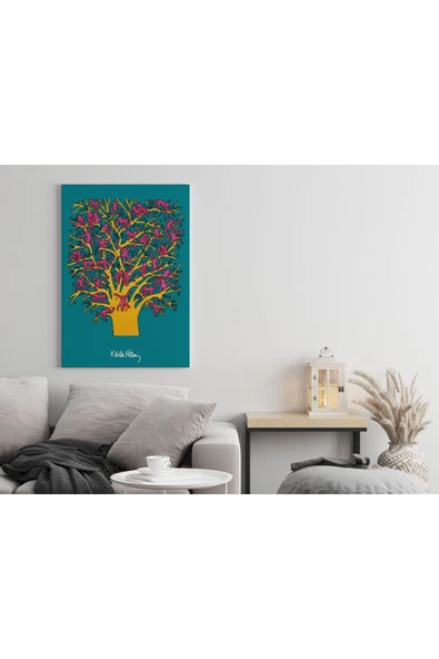 Pegziz Modern Sanatsal Tablo Oda Dekorasyon Kanvas Tablo Keith Haring Duvar Tablosu ürün görseli 1