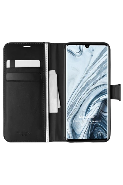 corcishop Xiaomi Mi Note 10 Kılıf Standlı Kapaklı Korumalı Siyah ürün görseli 1